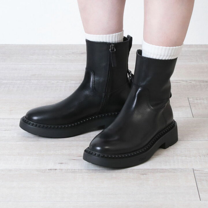 楽天市場】【正規販売店】ASH アッシュ サイドジップ ショートブーツ  