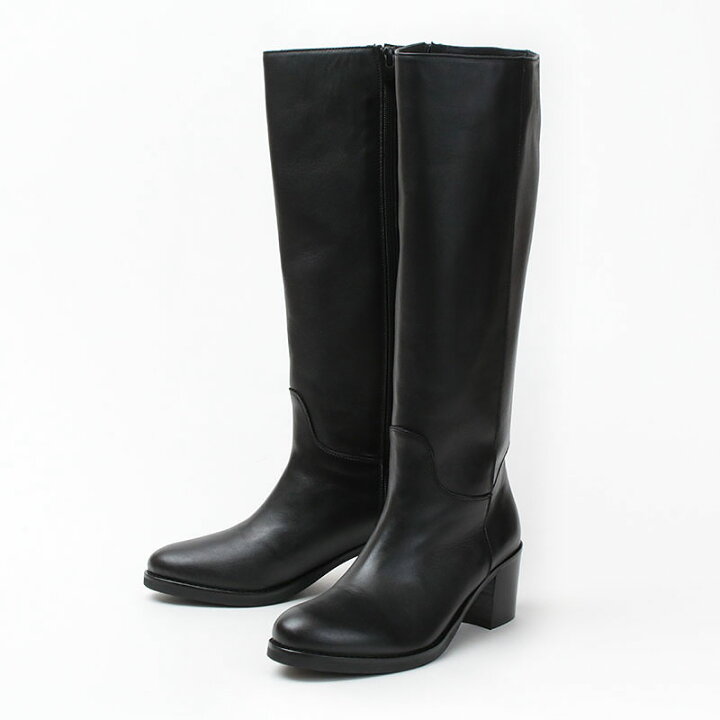 楽天市場】【SALE】CORSO ROMA9 ロングブーツ 8052C サイドジップ 6cm 