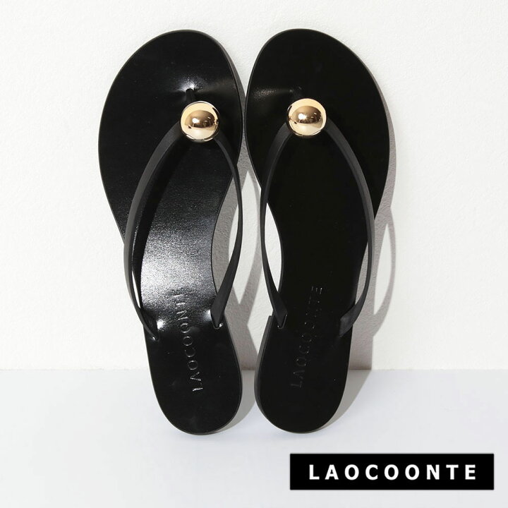 楽天市場】LAOCOONTE ラオコンテ トングサンダル フラット ボール 