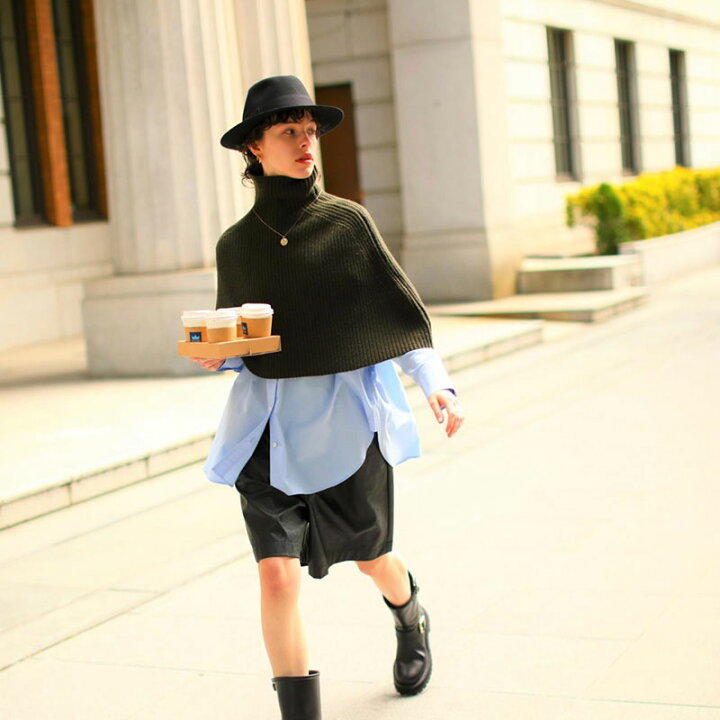 楽天市場】【正規品】SACRA サクラ ポンチョ EX.FINE LAMBWOOL 