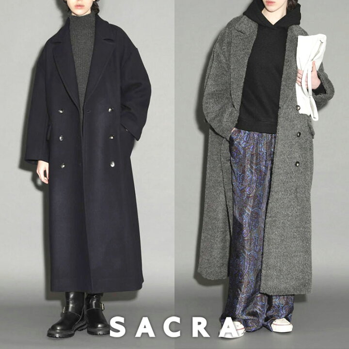 楽天市場】SACRA サクラ ロングコート 123601011/123600011 