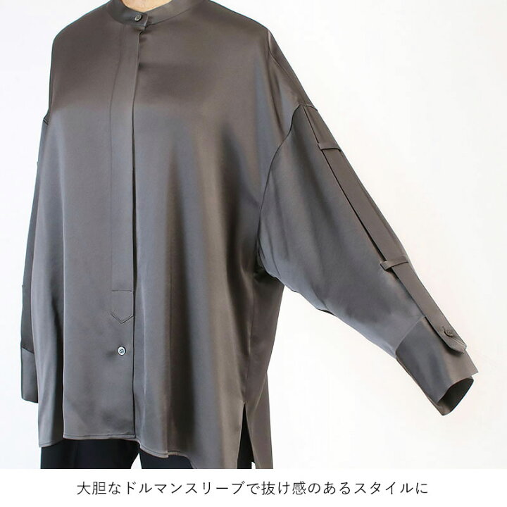 楽天市場】【正規販売店】SACRA サクラ シャツ TRIACE SATIN SHIRT 