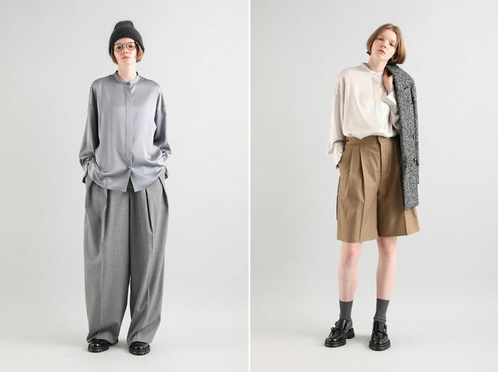 楽天市場】【正規販売店】SACRA サクラ シャツ TRIACE SATIN SHIRT 
