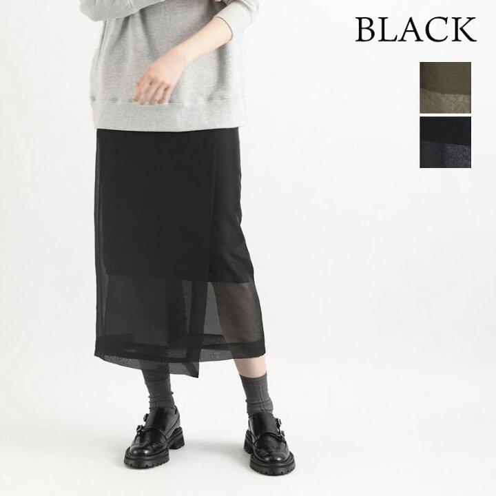 楽天市場】【正規販売店】SACRA サクラ ORGANDY WRAP SKIRT  