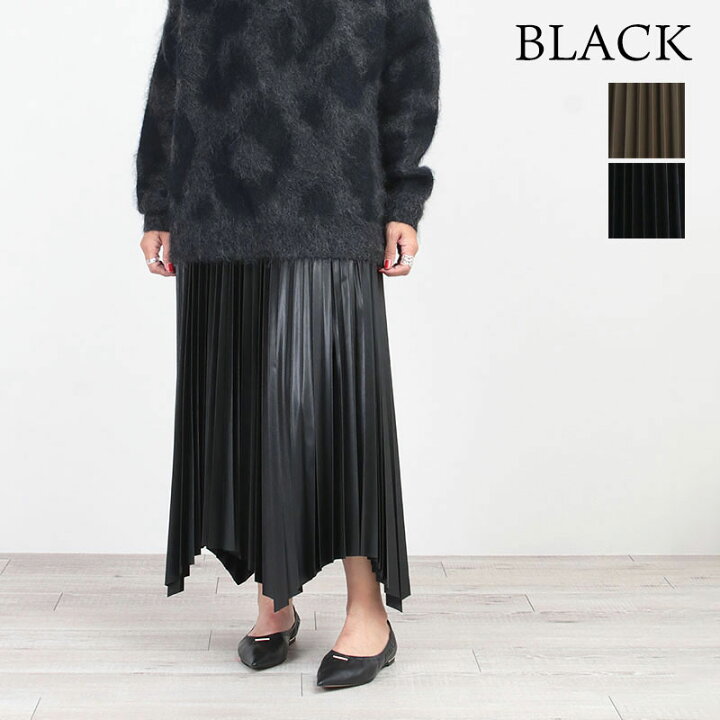 楽天市場】【正規品】SACRA サクラ SYNTHETIC LEATHER PLEATS SKIRT 