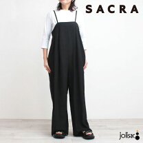 楽天市場】SACRA（カラーブラック）（オールインワン・サロペット 