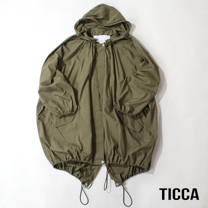 楽天市場】TICCA ティッカ パーカー TBCS-121 パッカブマウンテン 