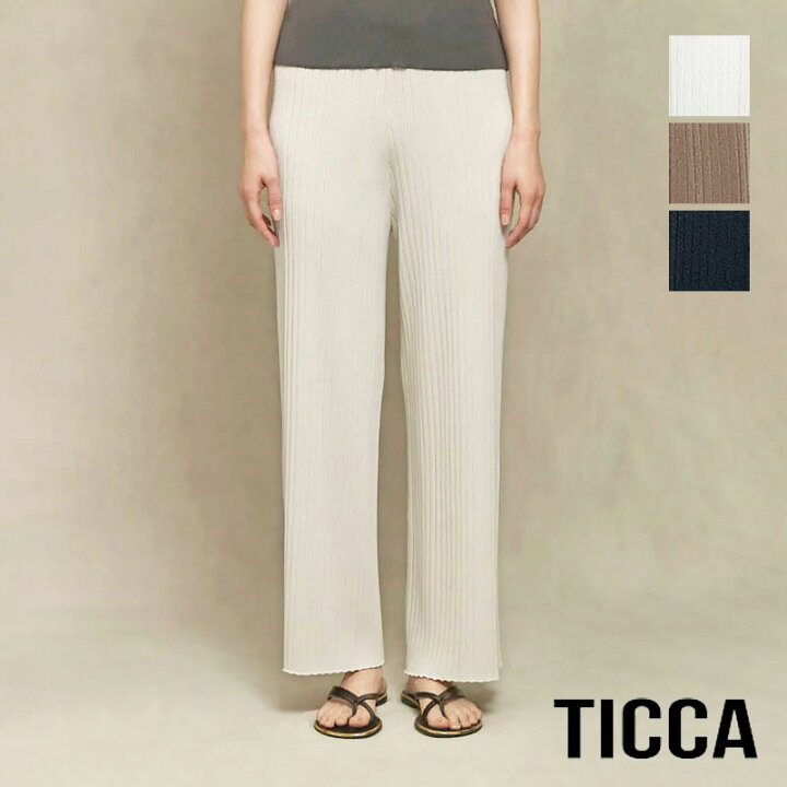 楽天市場】【正規販売店】 TICCA ティッカ パンツ ニットリブパンツ 
