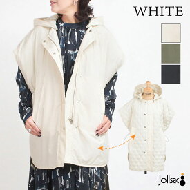 【SALE 20%OFF】【正規販売店】 TICCA ティッカ キルティングポンチョ リバーシブル TBEA-032 25AW | 秋 万能 シルエット ブラック カーキ ホワイト かっこいい 大人 カジュアル マニッシュ お洒落 国産 日本製 正規品【▼20】