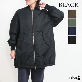 【正規販売店】 TICCA ティッカ MA-1 ミドル丈 TBEA-052 25AW | 新作 秋 ミリタリー 万能 コクーンシルエット ブラック ブラウン ネイビー カーキ かっこいい 大人 カジュアル マニッシュ お洒落 国産 日本製 正規品