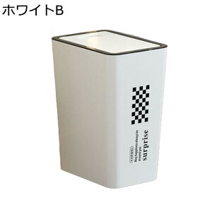 ゴミ箱 ふた付き 15L ダストボックス 角型 プッシュ式 ごみ箱 スリム おしゃれ 抗菌 消臭 密閉 音無し 部屋 キッチン リビングルーム トイレ 浴室 オフィス用 プラスチック ホワイト