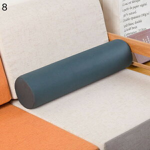 円柱クッション ソファー 背もたれ 高さ密度スポンジ 円筒形まくら 肘置きクッション 長枕/寝る枕/足枕/枕元クッション/ソファ/事務室/腰枕/取り外しでき 円筒枕 横向き寝 背当て カバー洗