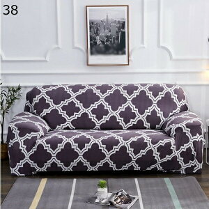 ソファカバー かわいい 1人掛け 2人掛け 3人掛け 4人掛け 快適 インテリア 北欧デザイン おしゃれ トレンド 肘付き ストレッチタイプ 爽やかな使い心地 優しい肌触り感 プリント柄 195*230cm ス