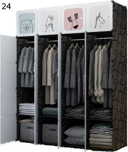 クローゼット 大容量 ワードローブ 収納ボックス 収納家具 衣類収納 鉄筋の骨組 天然樹脂素材 大容量 組み立て式収納 F 収納棚 防塵 防汚 防水 耐久 安定 おしゃれ 組み立て式 衣類収納ボッ