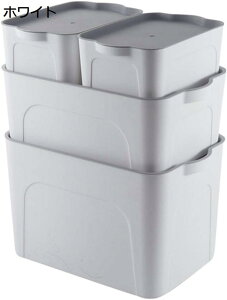 収納ボックス スタッキング 衣類 収納ケース ふた付き 持ち手つき L 完成品 コーヒー 容量 防塵 防カビ 防湿 耐久性 プラスチックボックス 多機能 おしゃれ 北欧 おもちゃん 書類 下着 収納ケ