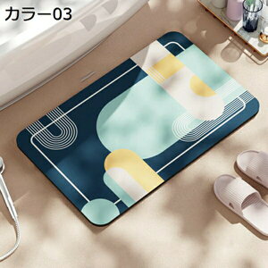 珪藻土バスマット 水切りマット 柔らかい ソフト お風呂マット 大きめ 長方形 速乾 水切り 吸水 滑り止め付き 夏用 アスベストなし 薄い 軽い 割れない 抗菌 防臭 調湿 快適 収納に便利 夏用