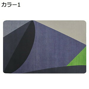 珪藻土マット バスマット ソフト 幾何柄 長方形 大きいサイズ 吸水 水切り 柔らかい 速乾 滑り止め付き アスベストなし 割れない 軽い 薄い 調湿 抗菌 防臭 快適 収納に便利 浴室 洗面所 傘立