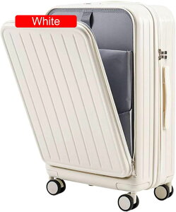 前開き スーツケース USBポート付き キャリーケース Sサイズ キャリーバッグ 5カラー選ぶ フロントオープン 3-5日用 泊まる 軽量設計 大容量 多収納ポケット トランク 修学旅行 旅行 sc1