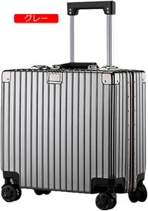スーツケース キャリーケース 機内持ち込み 30L キャリーバッグ TSAロック搭載 アルミフレーム 超軽量 小型 耐衝撃 静音 ダブルキャスター 360度回転 旅行 ビジネス 出張 シルバー SSサ