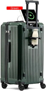 ��e�ʃX�[�c�P�[�X ��^ �L�����[�P�[�X �L�����[�o�b�OType-C USB �[�d�|�[�t���g�J�b�v�z���_�[�t�� 5�փL���X�^�[�u���[�L�t�� TSA���[�N���� �T�C�h�t�b�N �É� �y�� ��� �l�C �r�W