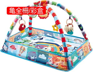 ベビージム 80*80*55cm 知育おもちゃ プレイマット プレイジム ベビーおもちゃ 新生児 音が鳴るピアノ ベビージムマット おもちゃ付き 室内遊具 出産準備 ベビープレイマット 音楽&ライト