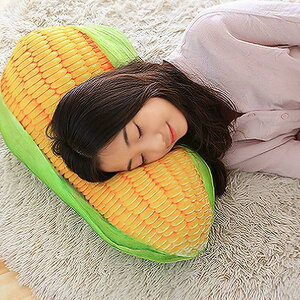 野菜シリーズ トウモロコシ 玉蜀黍 クッション ぬいぐるみ 抱き枕 雑貨 店飾り リアルクション カラー 背もたれ オフィス用 保育園 45*24cm 野菜ぬいぐるみ とうもろこし かわいい 柔らかい