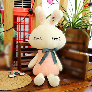 抱きまくら 抱き枕 人形 うさぎ お昼寝枕 ぬいぐるみ クッション ふわふわ 可愛い動物 グッズ インテリア 様式1 おしゃれ 蝶結び 萌えグッズ 洗える 車 自宅 女の子 お誕生日 お祝い サプライ