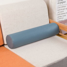 円柱クッション ソファー 背もたれ 高さ密度スポンジ 円筒形まくら 肘置きクッション 長枕/寝る枕/足枕/枕元クッション/ソファ/事務室/腰枕/取り外しでき 円筒枕 横向き寝 背当て カバー洗える 取