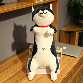 抱き枕 ぬいぐるみ 犬 抱き枕 ネコ 抱きまくら ハスキー だきまくら 牛 ぬいぐるみ 120cm ふわもち 抱き枕 添寝枕 クッション ぬいぐるみ 柔らか 可愛い ロング ぬいぐるみ 縫いぐるみ か