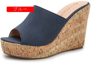 コンフォートサンダル レディース 歩きやすい 黒 厚底サンダル 11cmヒール かわいい オフィスサンダル 疲れない 美脚 ウェッジソール サンダル 黒 サンダル 赤い 疲れにくい 合成皮革 ウエッ