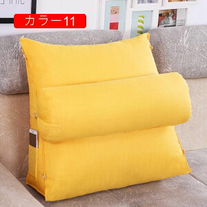 三角 ヘッドボードクッション 背もたれクッション 60*50*20cm 大きめ 三角 枕 ベッド 腰クッション 椅子 背もたれ 三角クッション テレビ枕 腰掛クッション 背当て 腰枕 低反発 ふわふわ