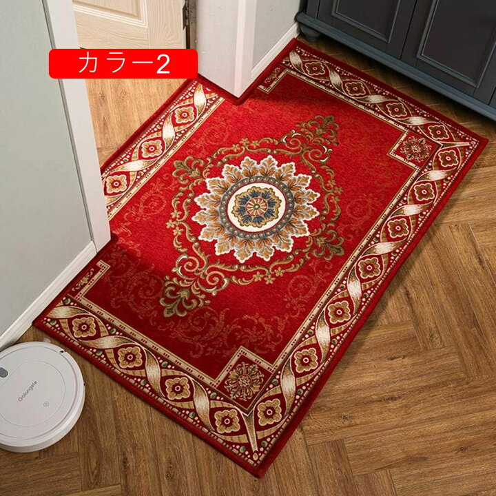 楽天市場】ペルシャ風 絨毯 ペルシャ柄 室内 玄関マット 高級 50*80cm 