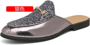 ビジネスサンダル メンズ ドレスシューズ レザー 社内履き エナメル ビズ ローファー カジュアル ウォーキング リーガル 軽量 かっこいい キレイメ ギフト お仕事 オフィス 旅行 祭り 春夏秋