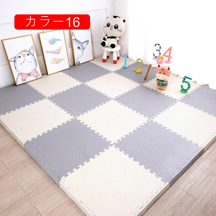 楽天市場】ジョイントマット タイルカーペット 吸着 床保護 防音 60*60 