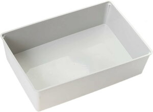プラスチック 収納ボックス チェスト仕切り 下着 靴下 キャミソール 手袋 ハンカチ マスク ネクタイ 小物入れ 雑貨収納ケース グレー 仕切りボックス 収納ケース 引き出し 35*23*8cm 仕切