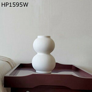 侘び寂び風 白色 花瓶 セラミック 陶磁器 陶芸 花立て 華瓶 花器 花入れ 花生け 置物 飾り 装飾品 客間 リビングルーム 茶室 テーブル ミニマリズム シンプルモダ