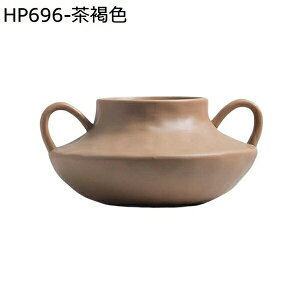 花瓶 侘び寂び風 レトロ セラミック 陶磁器 陶芸 花立て 華瓶 花器 花入れ 花生け 置物 飾り 装飾品 玄関 客間 リビングルーム 茶室 テーブル シンプルモダン ミ