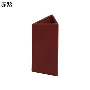 三角花瓶 セラミック 陶磁器 陶芸 花立て 華瓶 花器 花入れ 花生け 置物 飾り 装飾品 北欧風 玄関 客間 リビングルーム 茶室 テーブル ミニマリズム シンプルモダ