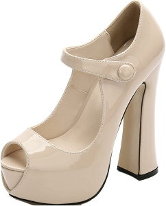 コンフォートパンプス 走れる レディース 14cmヒール 太ヒール スエード調 痛くない オープントゥ 幅広 靴 婦人靴 厚底 歩きやすい 厚底 外反母趾 パーティー サンダル 大人 ビジネス オフィ