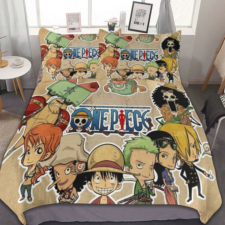 楽天市場】人気 アニメ ワンピース 掛け布団カバー 3点セット かわいい 