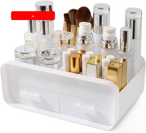メイクアップ容量化粧品収納ボックススキンケアオーガナイザージュエリー、プラスチック多機能引き出しデザイン化粧品スキンケア口紅オーガナイザー、マニキュア容器