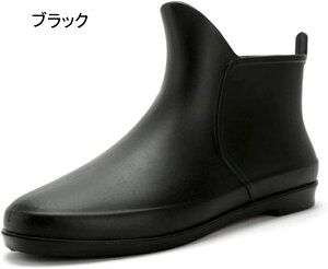 レインシューズ レディース かわいい 防水 美脚 軽量 ヒール 雨靴 滑り止め ショート ブーツ 梅雨対策 晴雨兼用 カジュアル おしゃれ レインブーツ 歩きやすい 無地 シンプル ミドルブーツ