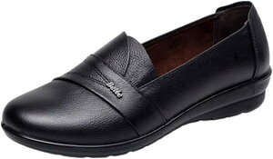 春秋 婦人靴 シニアシューズ 女性用 厚底 無地 柔らか 快適 歩きやすい 疲れない 滑り止め 履きやすい ギフト 誕生日 母の日 敬老の日 介護靴 リハビリシューズ お出かけ 合皮 撥水加工