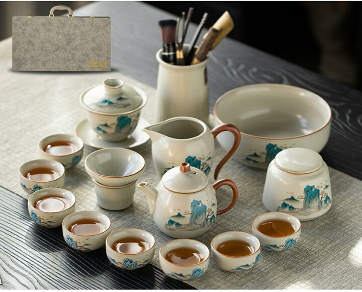 楽天市場】茶器セット 旅行ティーセット 急須セット 茶器 和風 携帯 