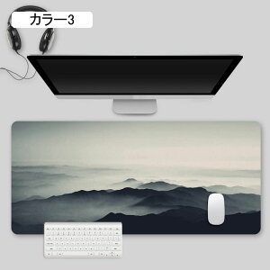 風景柄 マウスパッド カラー 570*330*4mm 大型 デスクマット PCマット 超大型 ゲーミングマウスパッド おしゃれ 防水 耐久性 滑り止め オフィス ゲーム パソコンマット 多用途テーブル