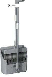 ちりとり ほうきちりとりセット ホウキ 立て式掃除セット 掃除用具 室内 屋外 収納便利 防風塵取り 清掃用品 ノブ付き ロングハンドルホウキ 回転式 床掃除 大掃除 玄関 美容室 ベランダ 室