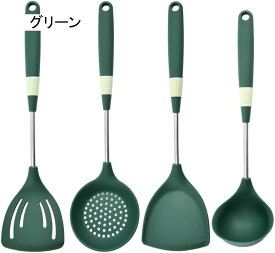 キッチンツール セット シリコン製スパチュラ キッチン用品セット キッチン ノンスティック スープスプーン 漏れ防止スプーン 調理器具 製菓器具 ツール