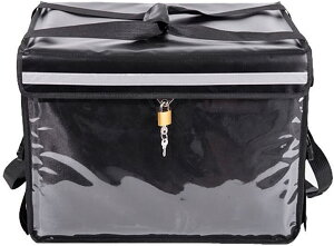 配達 バッグ ウーバー イーツ 自転車 バイク フィックスキャッチ マジックテープ 48L デリバリー 宅配 防水 軽量 保冷 折りたたみ 大容量 デリバリーバッグ フードデリバリー 配達バッグ 宅配