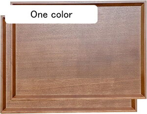 木製トレイ 木製トレー 羽反 ウォールナット ナチュラル ペア 2人 おぼん 天然木 スタッキング可能 重厚感 粋 カフェ おしゃれ 人気 ランチトレイ シンプル ウッドトレー 木のトレー お盆 無