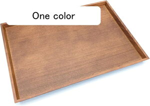 木製トレー 木製トレイ トレー おぼん 人気 カフェ おしゃれ ランチトレイ 北欧 シンプル 木のトレー お盆 お膳 ランチョン 長方形 羽反 便利 アンティーク カフェトレイ (ウォールナット)